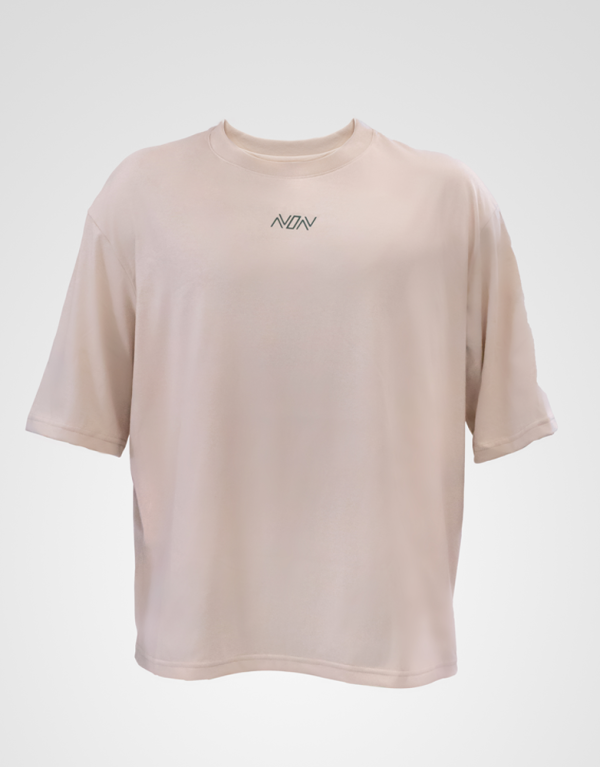 Playera Oversized Made of Moments – Beige